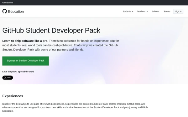 GitHub Student Developer Pack：全网最全开发者学生大礼包（Copilot/云主机/正版IDE实测完全指南）
