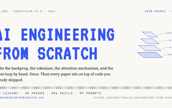 ai-engineering-from-scratch：从零开始学习 AI 工程