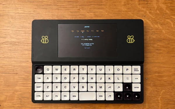 bee-write-back：用树莓派自制一台数字打字机