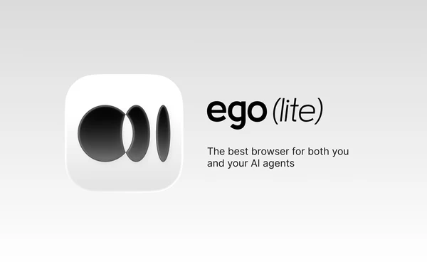 ego-lite：与 AI 智能体共用且互不干扰的浏览器