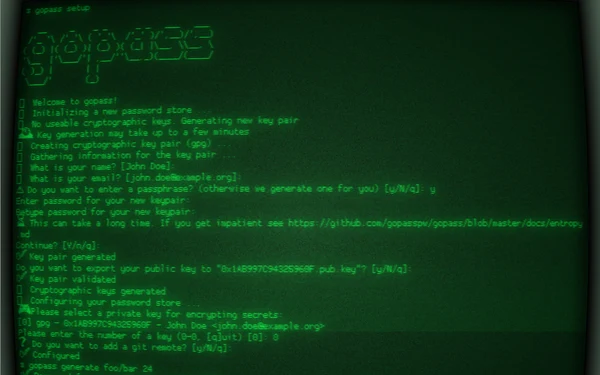 gopass：专为团队设计的命令行密码管理器