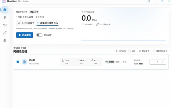 HypoMux：把多张网卡的带宽叠加起来