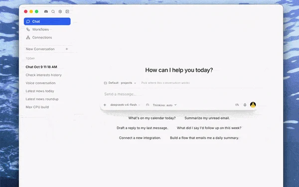openhuman：融入你日常生活的 AI 桌面助手