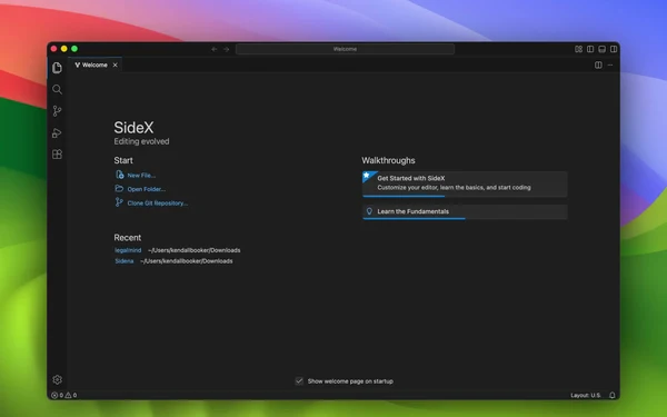 sidex：告别 Electron 的 VSCode