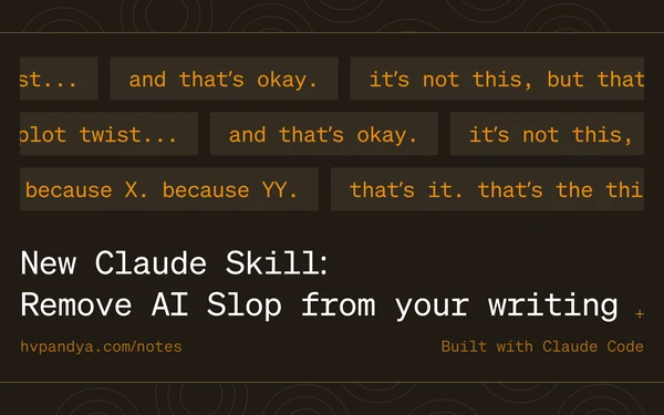 stop-slop：让 AI 写作少一些套路