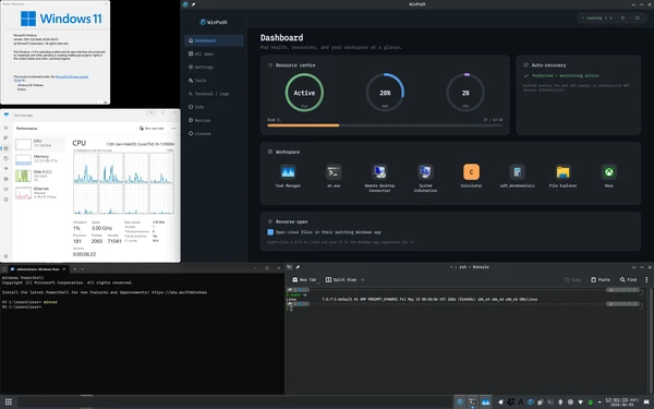 winpodx：把 Windows 应用“嵌”进 Linux 桌面的工具